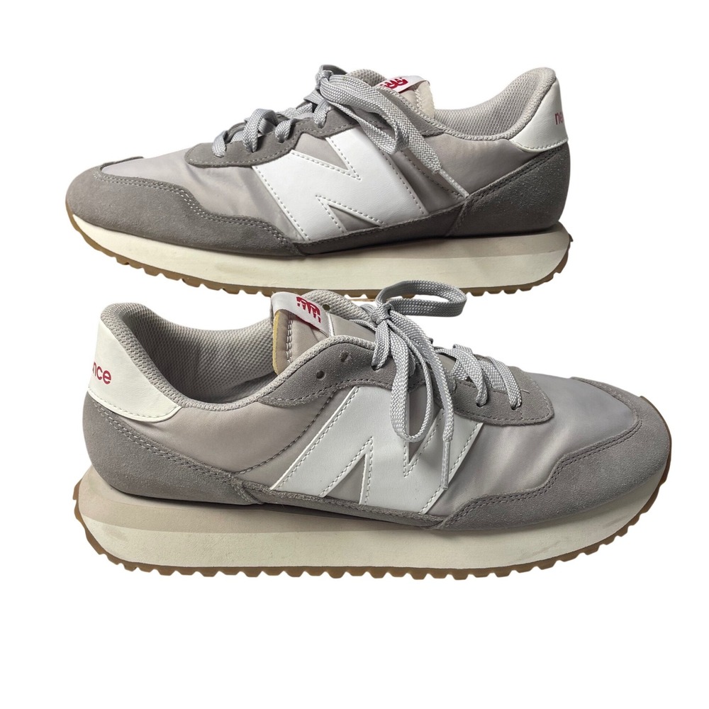 New Balance 237 Intelligent Choice Gray Sneakers Men's 11
